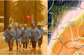 Here comes the calima: Fabled ‘blood rain’ is on its way to Spain with Saharan dust cloud set to sweep in over the weekend