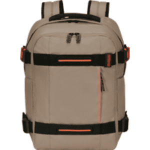 American Tourister Urban Track Backpack 15.6" Beige/Orange