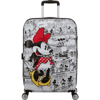 American Tourister Disney Wavebreaker Medium Check-in Minnie Comics White