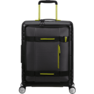 American Tourister Hello Cabin Spinner (4 wheels) 15.6" Black/Lime