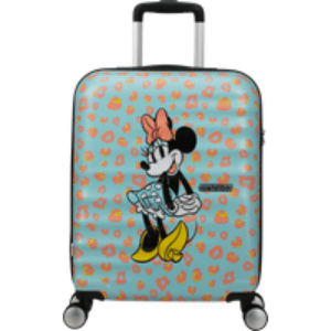 American Tourister Disney Wavebreaker Cabin luggage Minnie Pastel Dots