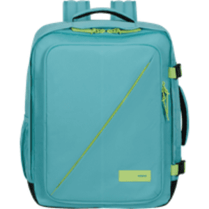 American Tourister Take2cabin Backpack 15.6" Dusty Turquoise/Lime