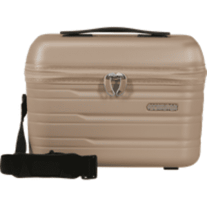 American Tourister Flashline Beauty case Ivory gold