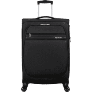 American Tourister Deep Dive Spinner Expandable (4 wheels) Black/Grey