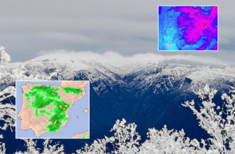 Winter to return as DANA makes landfall in Spain: ‘Ice-cold core’ set to plummet temperatures with snow and heavy rain across the peninsula