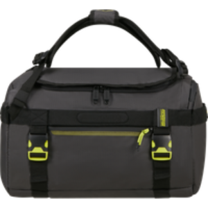 American Tourister Urban Track Duffle Bag / Backpack Black/Lime
