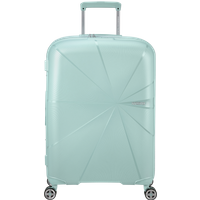 American Tourister StarVibe Medium Check-in Metallic Surf Blue