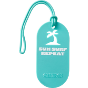 American Tourister Fun Tags Luggage Tag – Set of 2 pcs Sun Surf Repeat