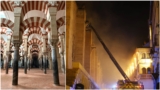 IN PICS: Heartbreaking scenes as fire breaks out at Spain’s iconic Mezquita de Cordoba