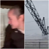 WATCH: Suspected tornado rips up terrace bar as storms batter Spain’s Cadiz