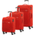 American Tourister Deep Dive Luggage set Red/Grey